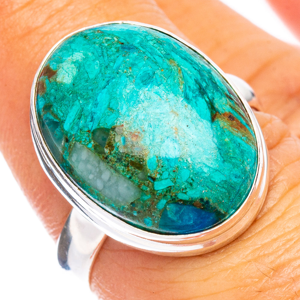 Apatite Ring Size 7 (925 Sterling Silver) R7887