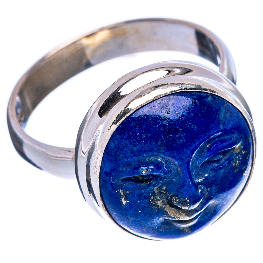 Lapis Lazuli Ring Size 7 (925 Sterling Silver) R146659