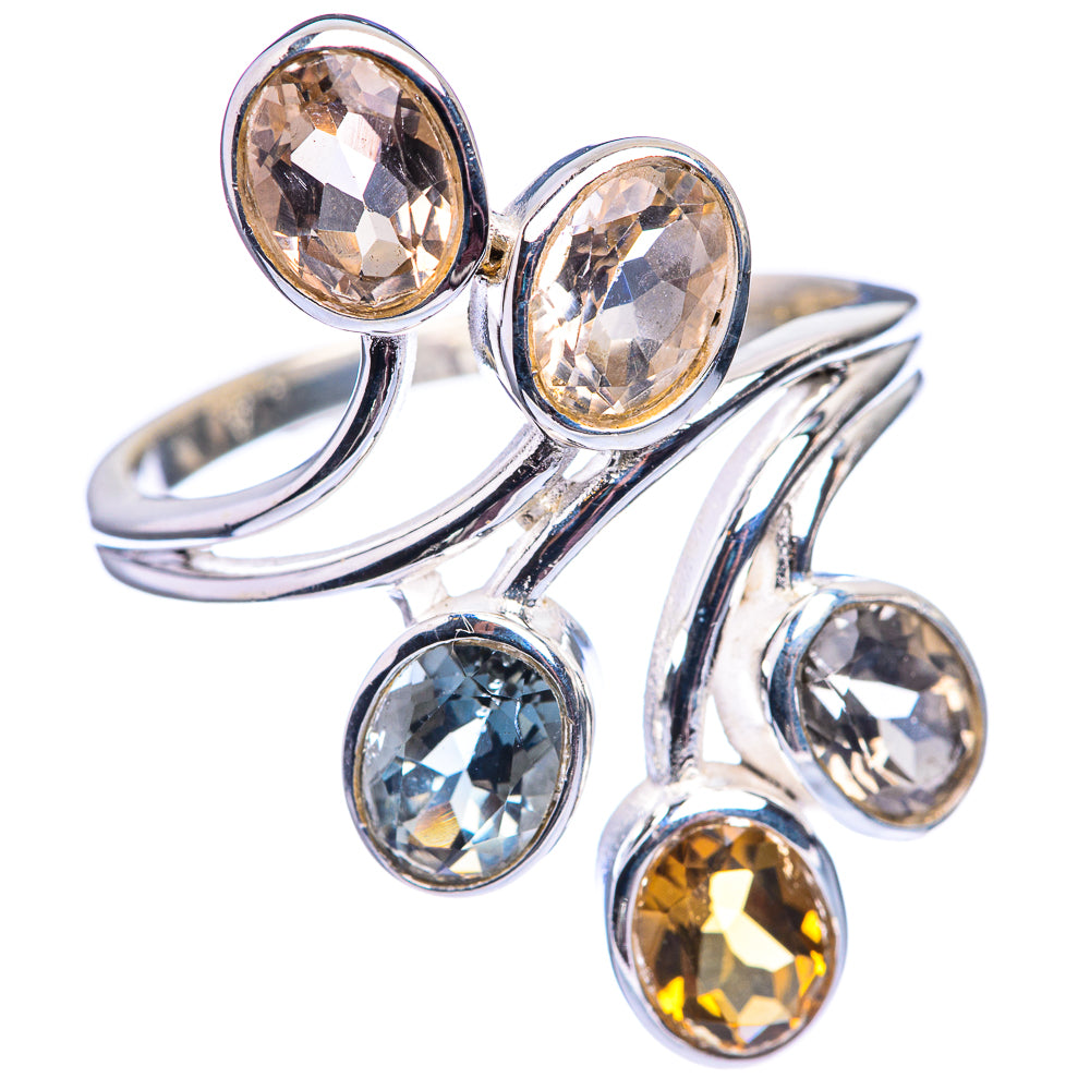 Multi-Topaz Ring Size 10 (925 Sterling Silver) R142106