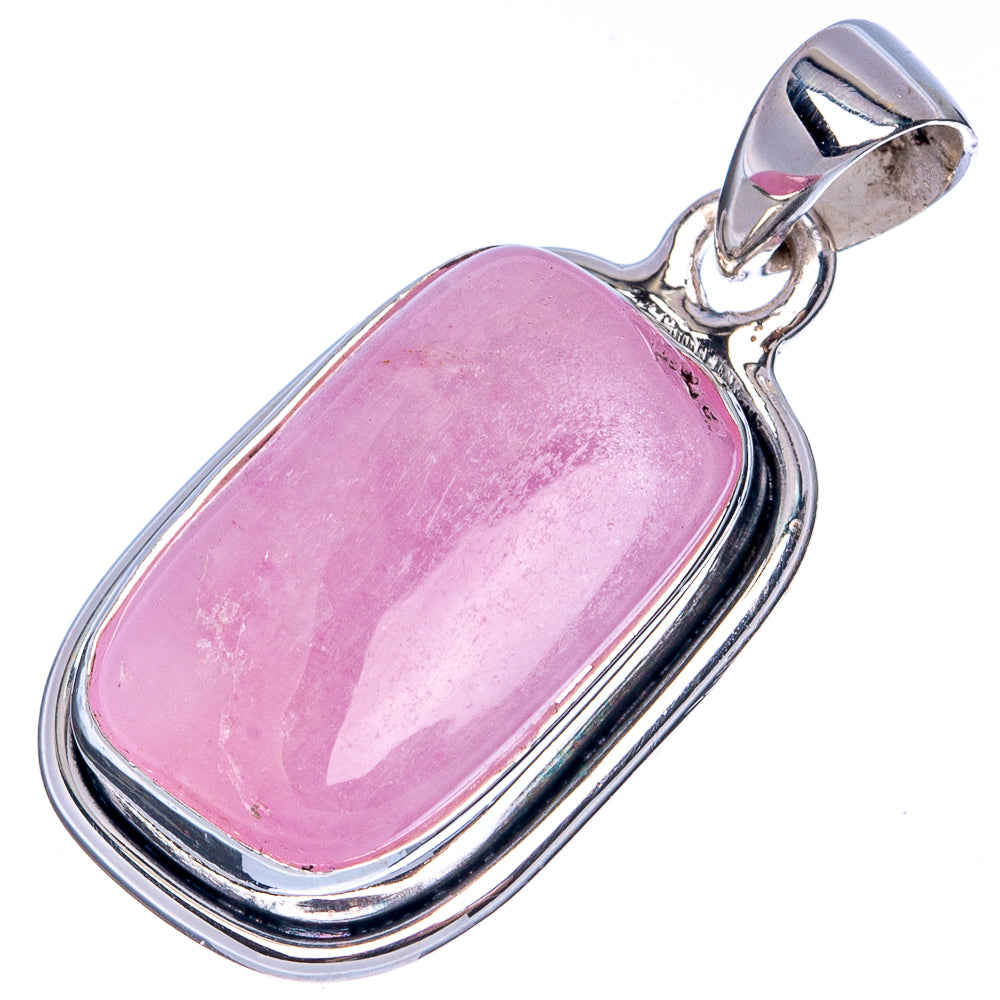 Rare Kunzite Pendant 1 3/8" (925 Sterling Silver) P41281