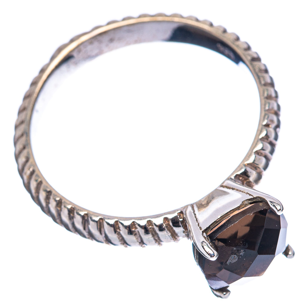 Smoky Quartz Ring Size 9.25 (.925 Sterling Silver)