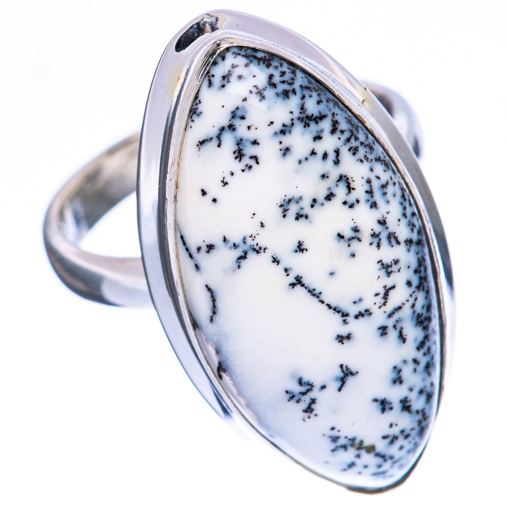 Dendritic Opal Ring Size 7 (925 Sterling Silver) R1962