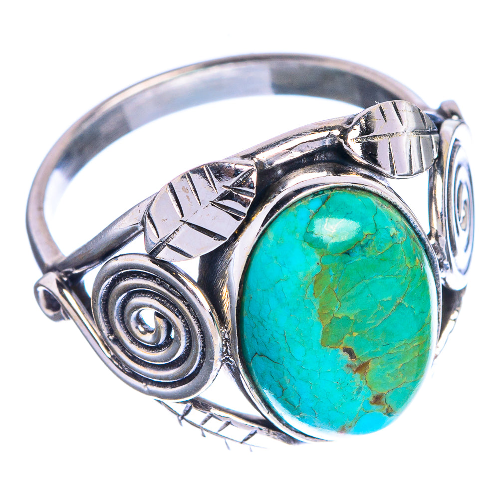 Chrysocolla Ring Size 8.5 (925 Sterling Silver) R144287