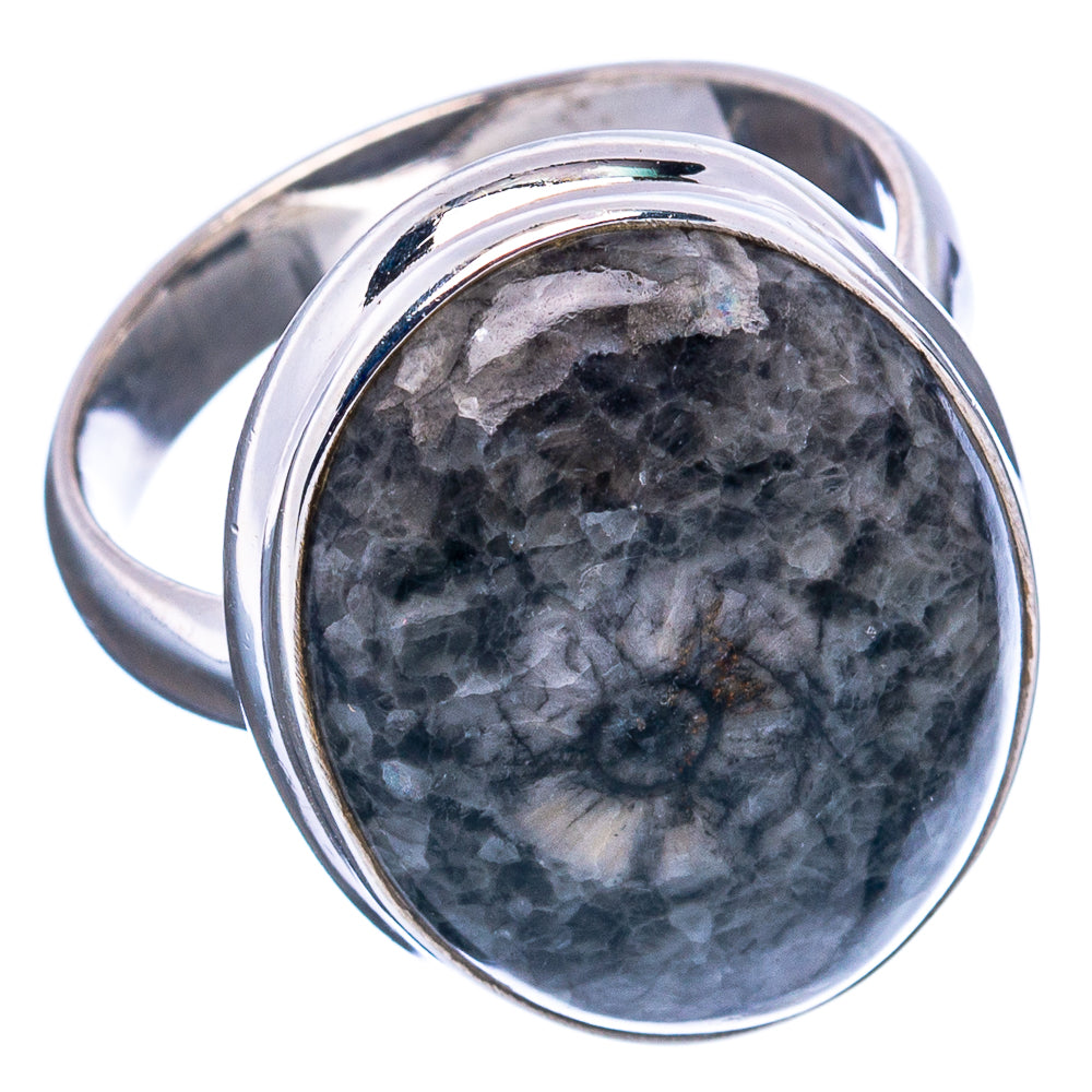 Stingray Coral Ring Size 8 (.925 Sterling Silver)