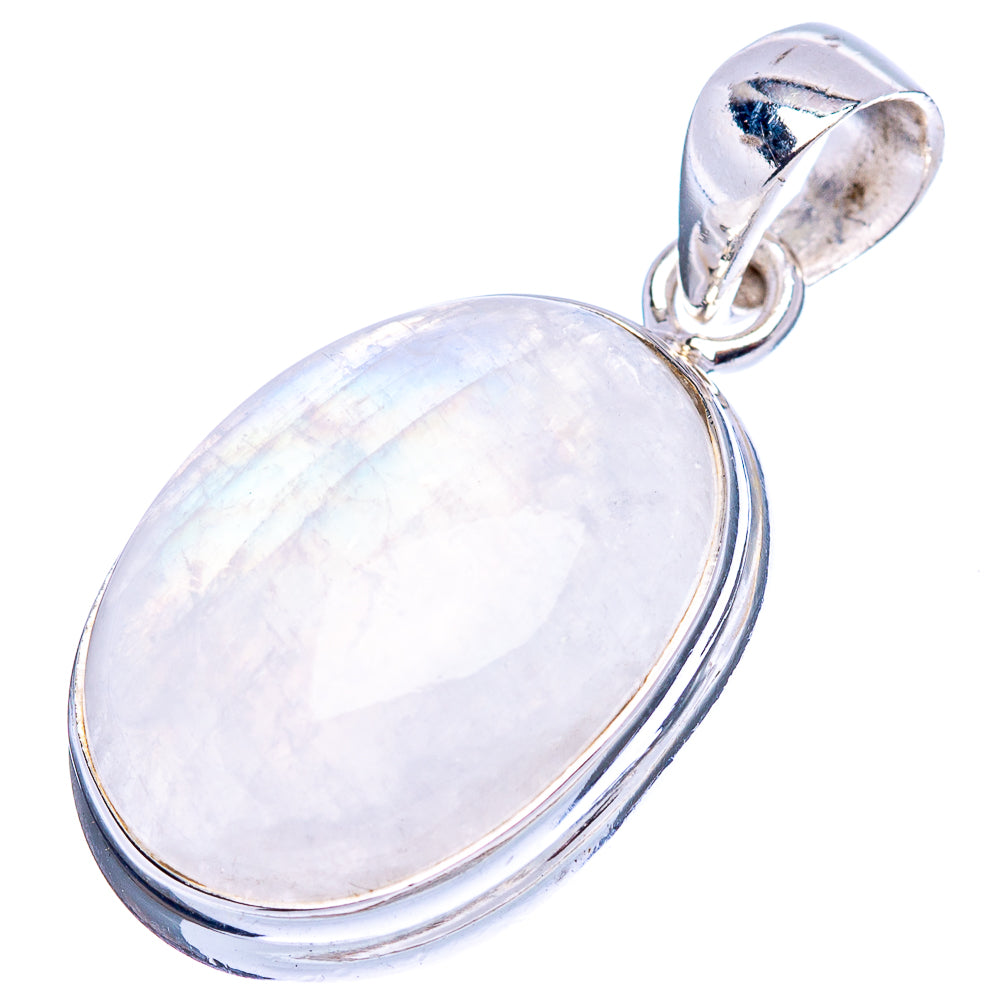Pink Opal Pendant 1 1/4" (.925 Sterling Silver)