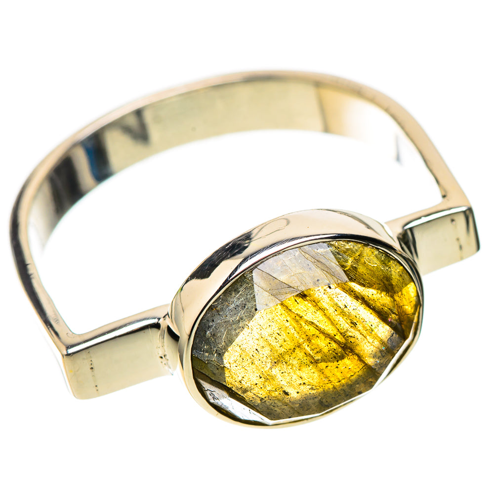 Premium Labradorite Ring Size 9 (925 Sterling Silver) RING138130