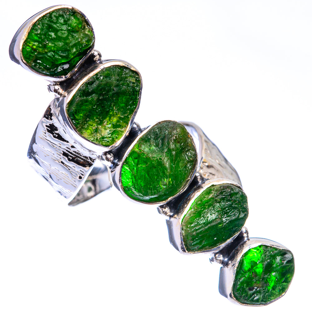 Signature Rough Chrome Diopside Ring Size 7.5 (925 Sterling Silver) R141691