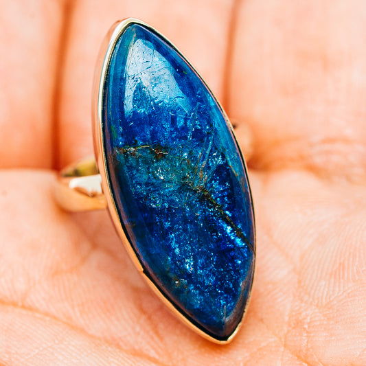 Apatite Ring Size 6.5 (German Silver)