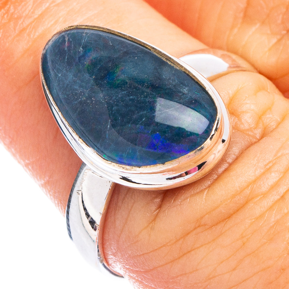 Rare Triplet Opal Ring Size 7 (.925 Sterling Silver)