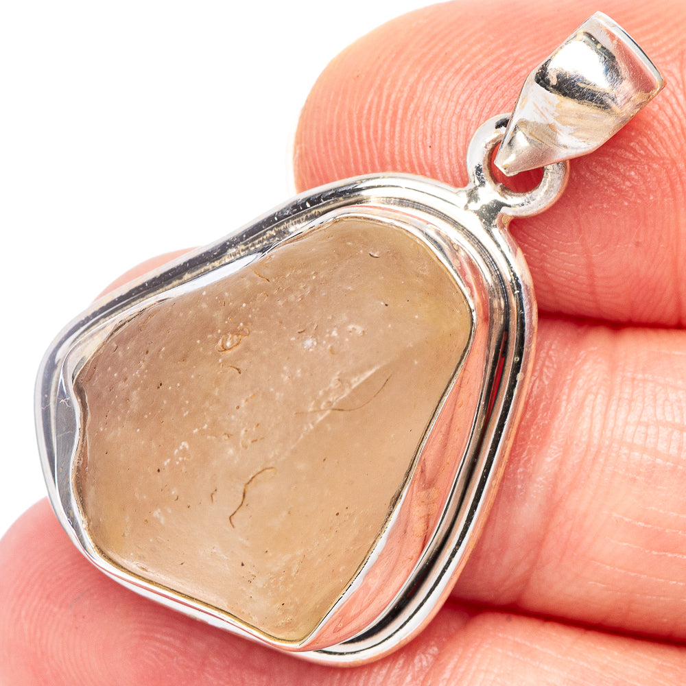 Libyan Desert Glass Pendant 3/8