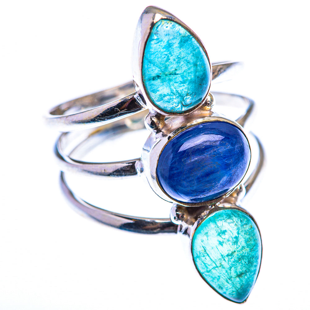 Kyanite, Blue Fluorite Ring Size 9.25 (925 Sterling Silver) RING140172
