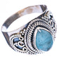 Aquamarine Ring Size 7.5 (925 Sterling Silver) R4006