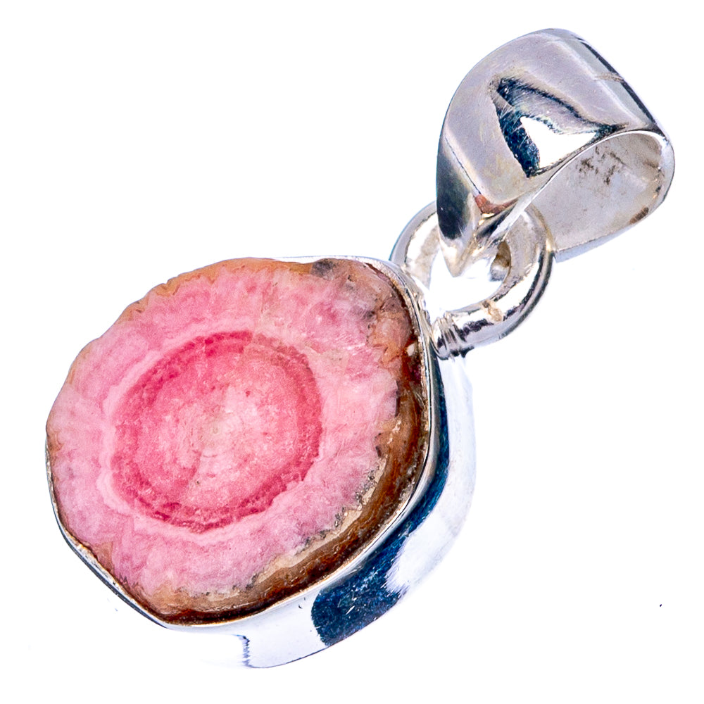 Rare Rhodochrosite Stalactite Pendant 7/8" (925 Sterling Silver) P42928