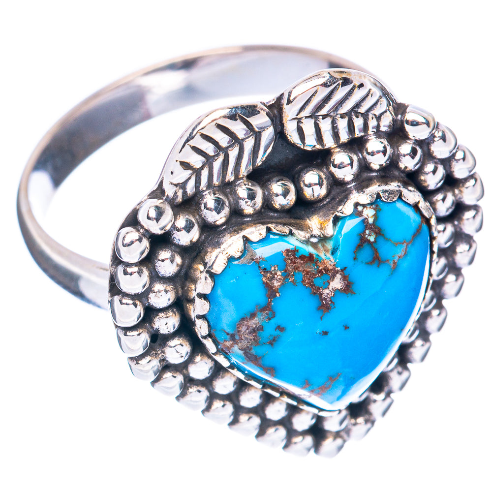 Golden Hills Turquoise Ring Size 9 (925 Sterling Silver) R2775