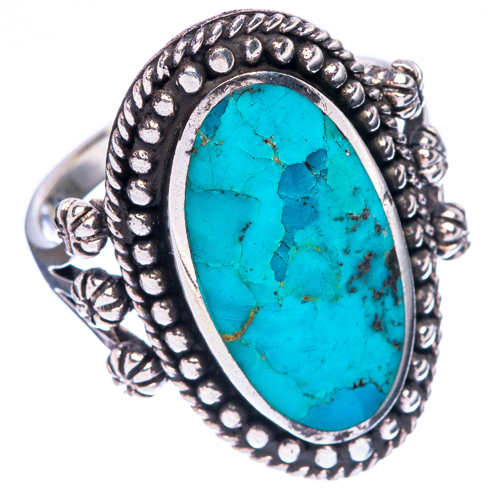 Rare Arizona Turquoise Ring Size 9.5 (925 Sterling Silver) R146772