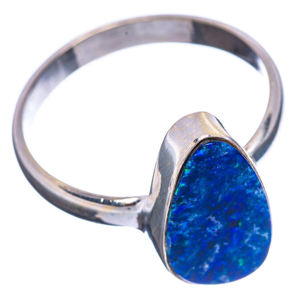 Doublet Opal Ring Size 9 (.925 Sterling Silver)