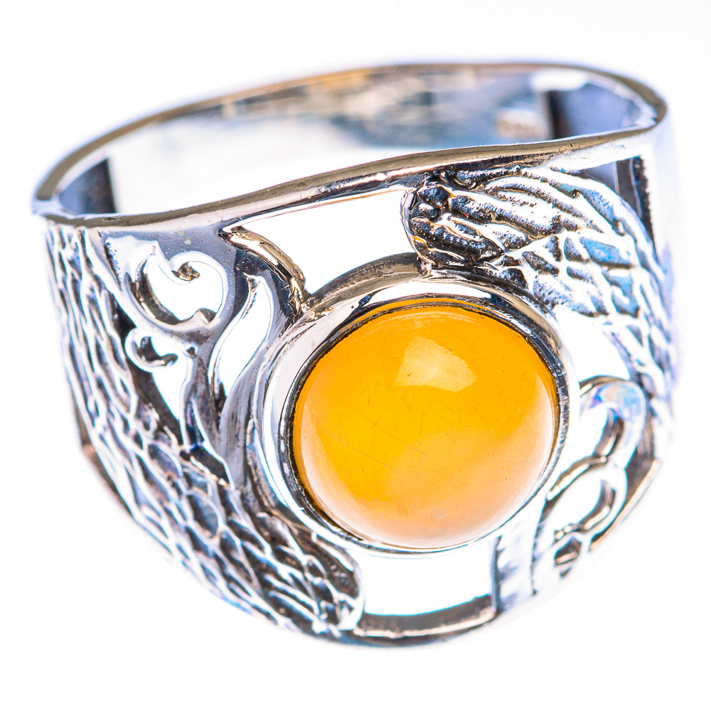 Peach Moonstone Ring Size 10 (925 Sterling Silver) RING139924