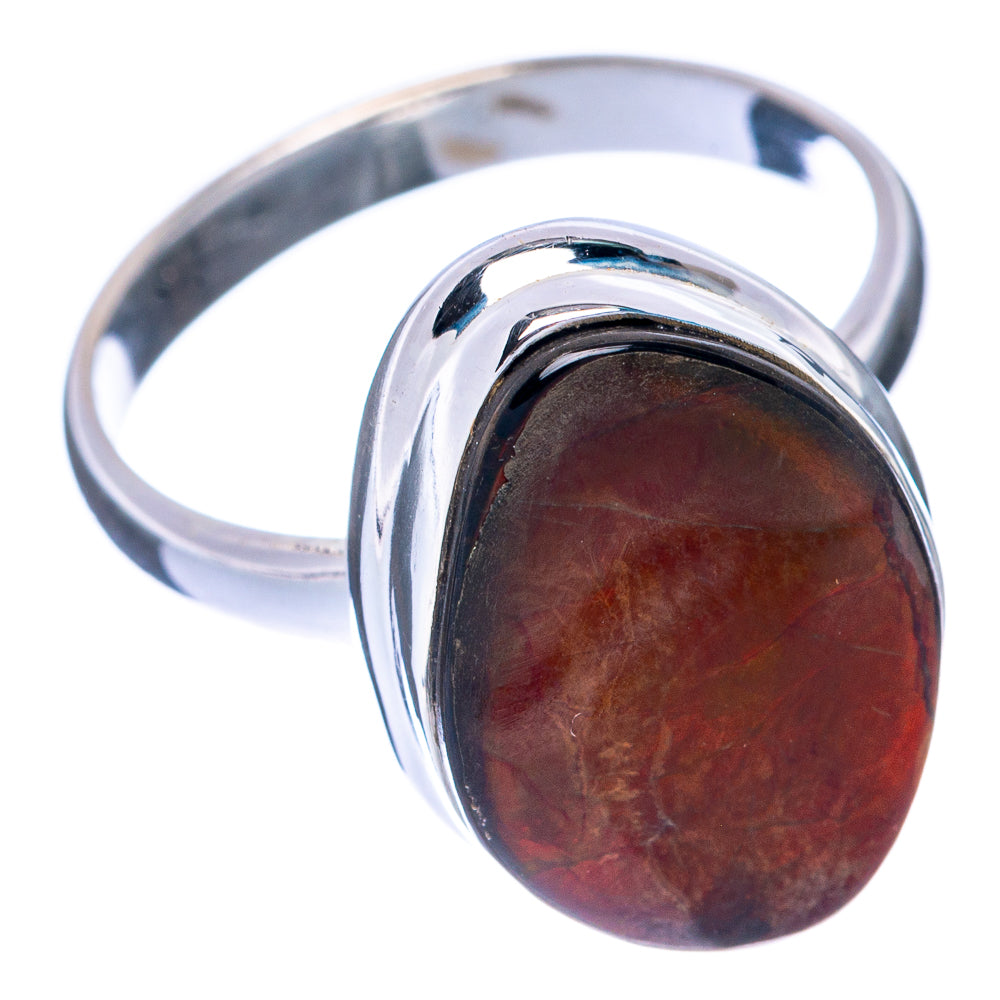 Ammolite Ring Size 8 (925 Sterling Silver) R144958