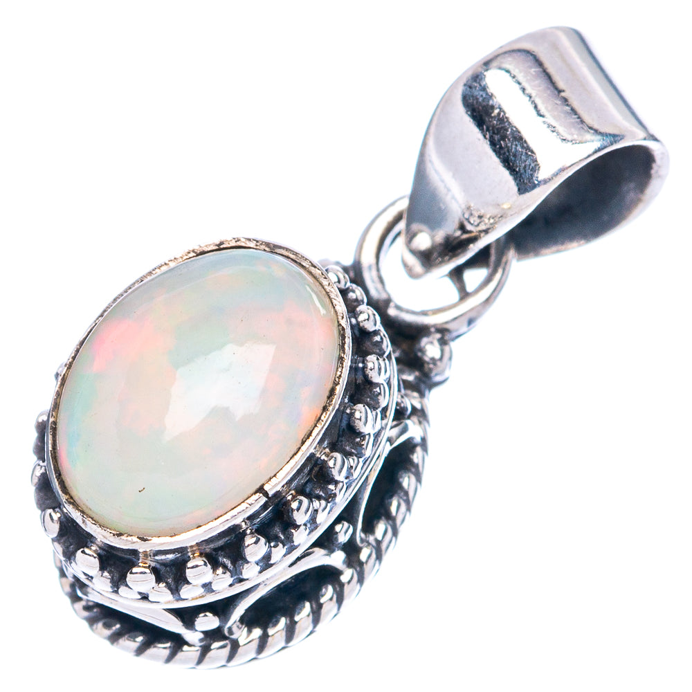 Rare Ethiopian Opal Pendants 7/8" (925 Sterling Silver) P42353
