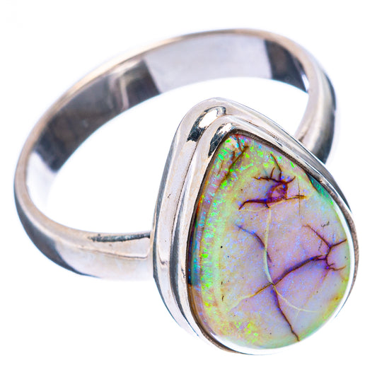 Rare Sterling Opal Ring Size 7 (925 Sterling Silver) R4450