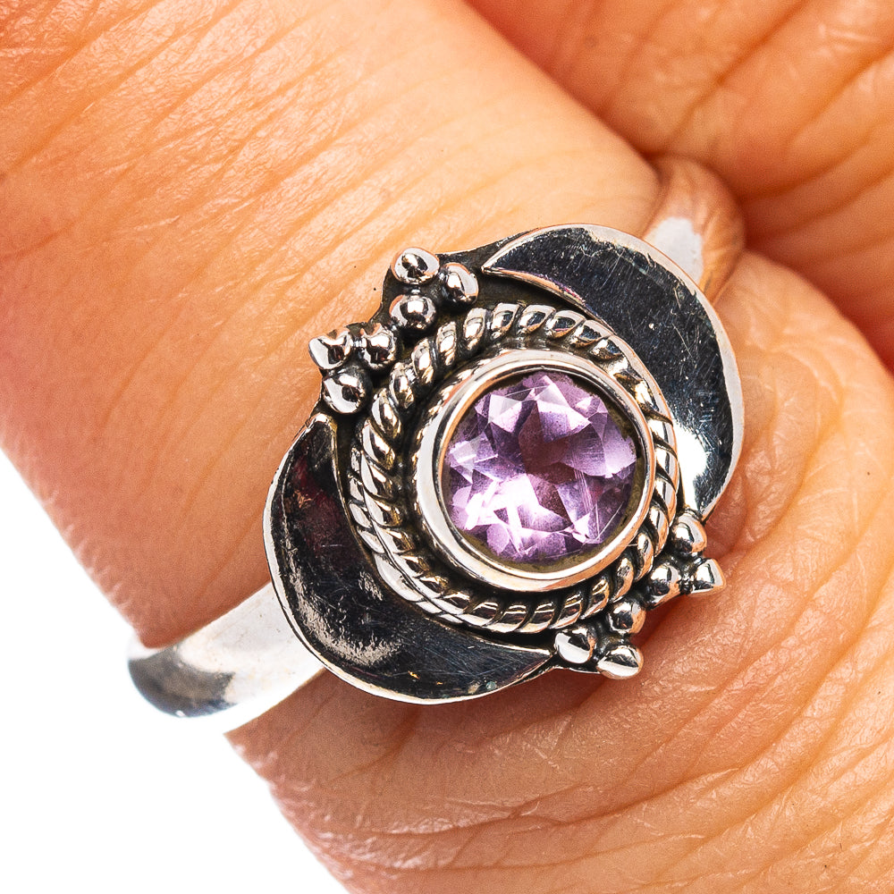 Amethyst Ring Size 7 (.925 Sterling Silver)
