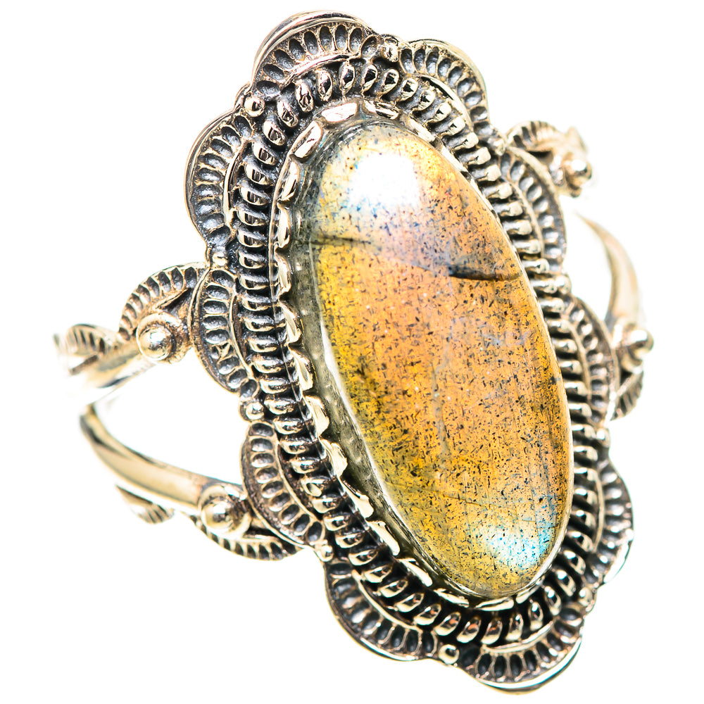 Labradorite 925 Sterling Silver Ring Size 9.75 (925 Sterling Silver) RING139601