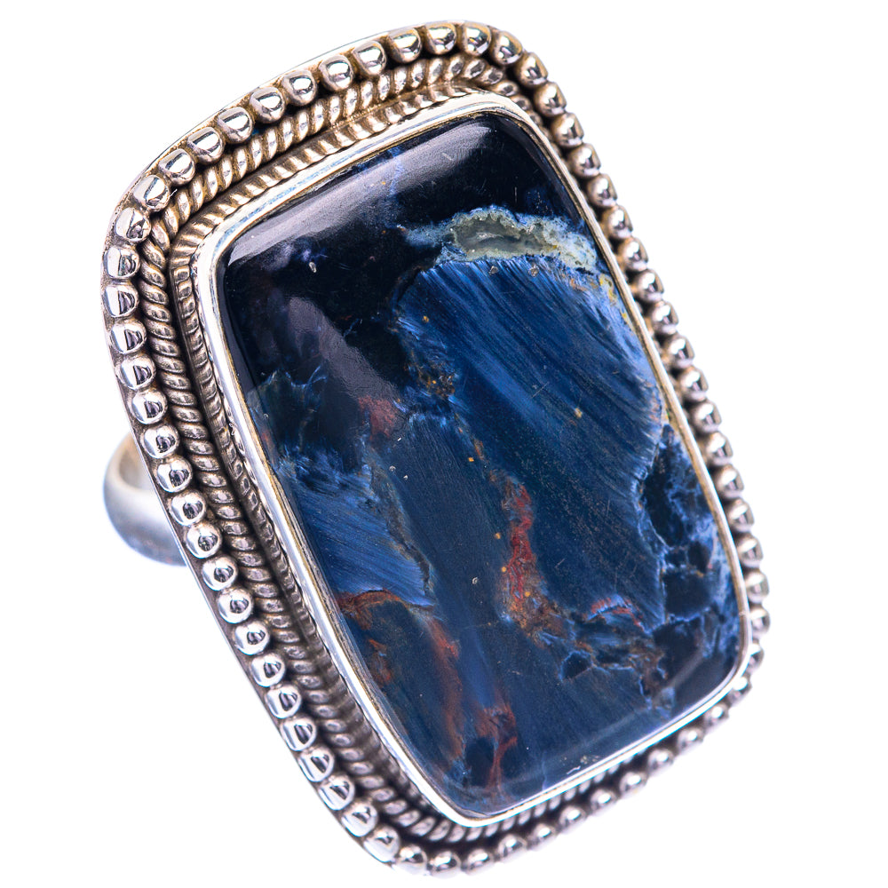 Large Pietersite Ring Size 6.75 (925 Sterling Silver) R142753