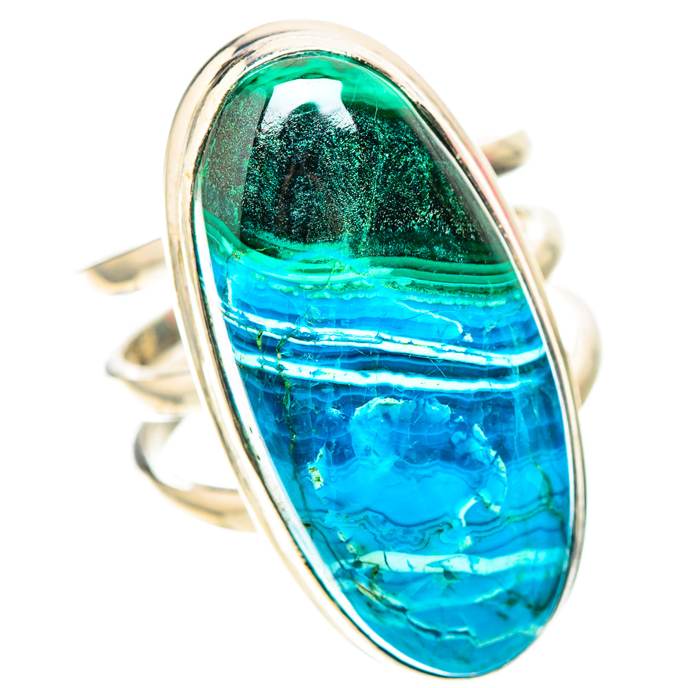 Chrysocolla Ring Size 7.5 (925 Sterling Silver) RING138420