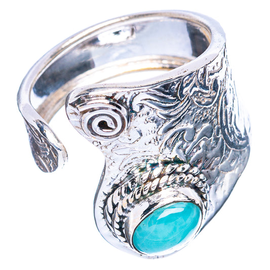 Larimar Ring Size 6 (925 Sterling Silver) R3753