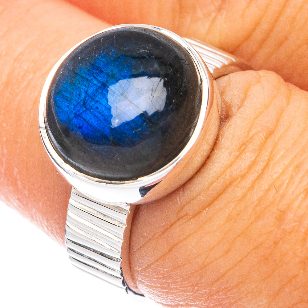 Premium Labradorite Ring Size 6.75 (925 Sterling Silver) RING7700