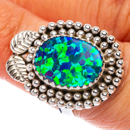 Synthetic Opal Ring Size 6.25 (925 Sterling Silver) R146233