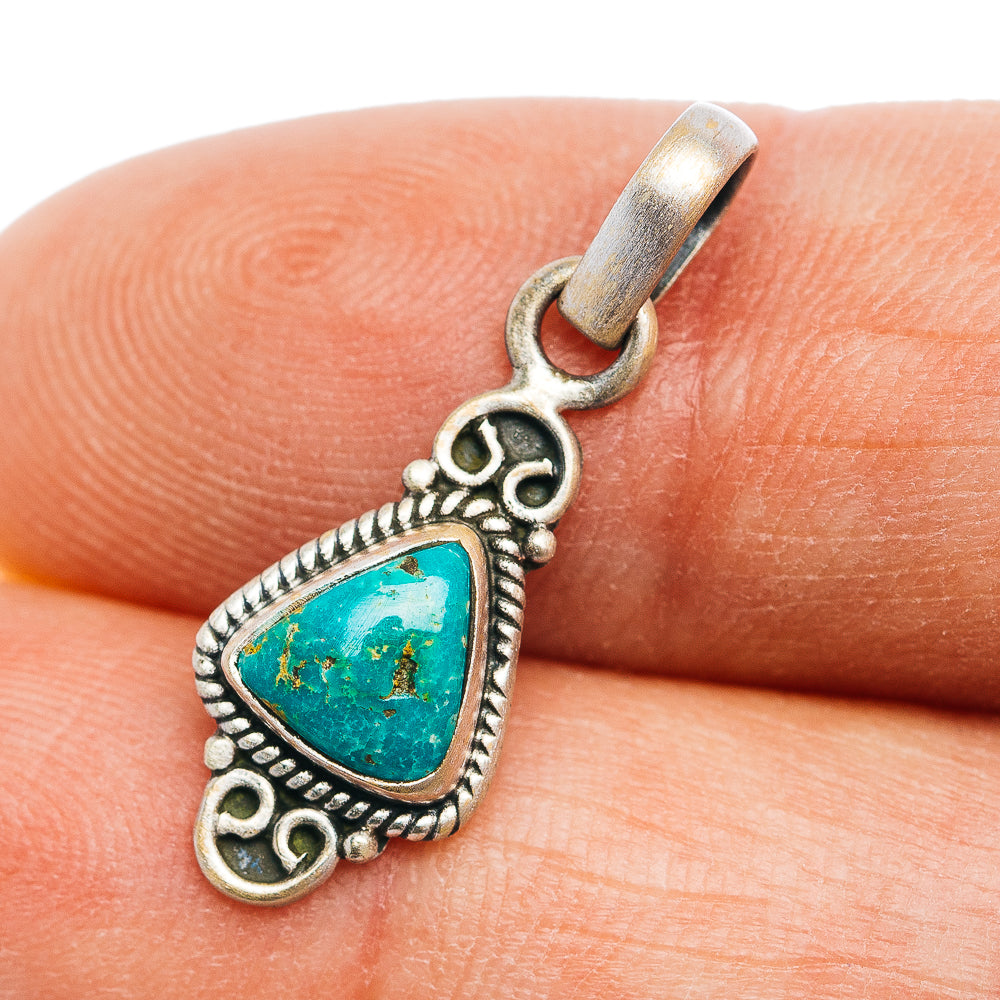 Emerald Valley Turquoise Pendant | Ana Silver Co