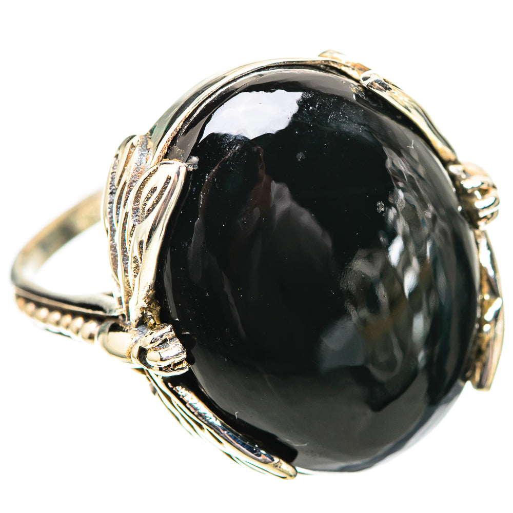 Black Onyx Ring Size 9.75 (925 Sterling Silver) RING139061