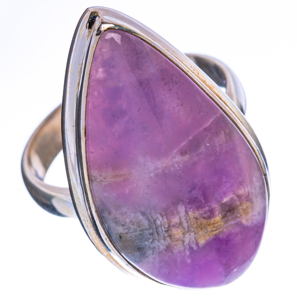 Rare Mexican Purple Opal Ring Size 8 (925 Sterling Silver) R1364