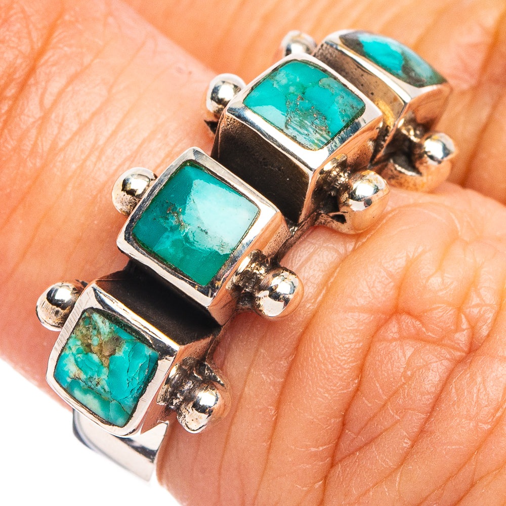 Rare Arizona Turquoise Ring Size 6 (.925 Sterling Silver)