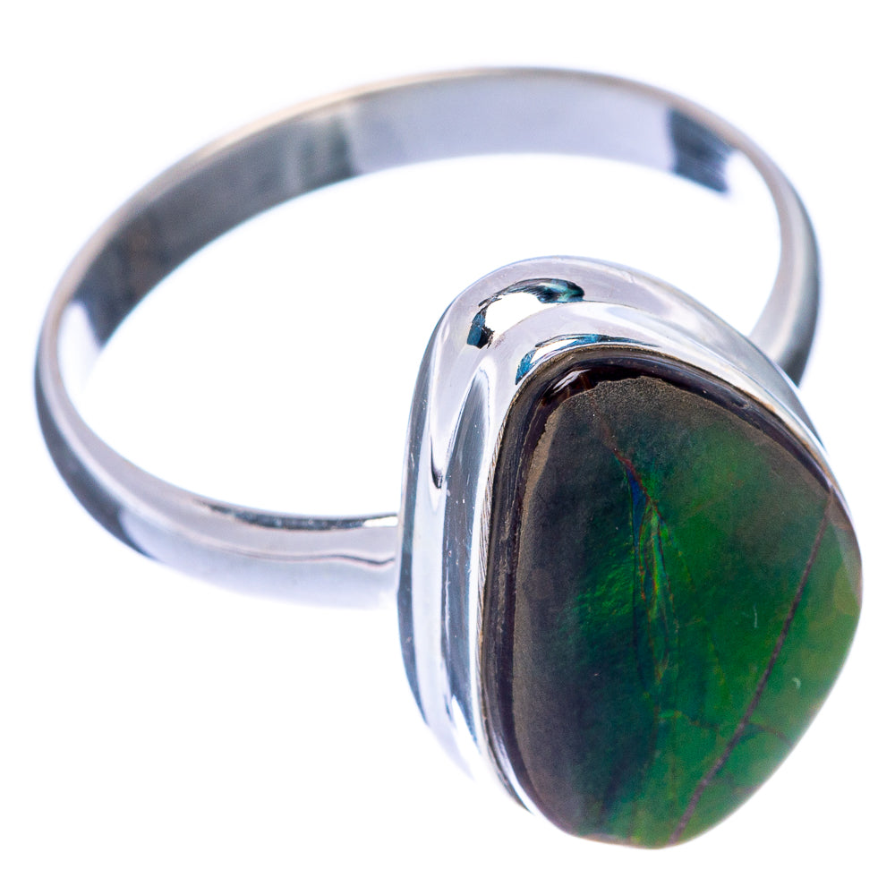 Ammolite Ring Size 8.75 (925 Sterling Silver) R144969