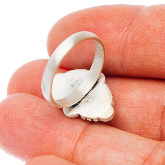 Santa Maria Turquoise Ring Size 6 (.925 Sterling Silver)