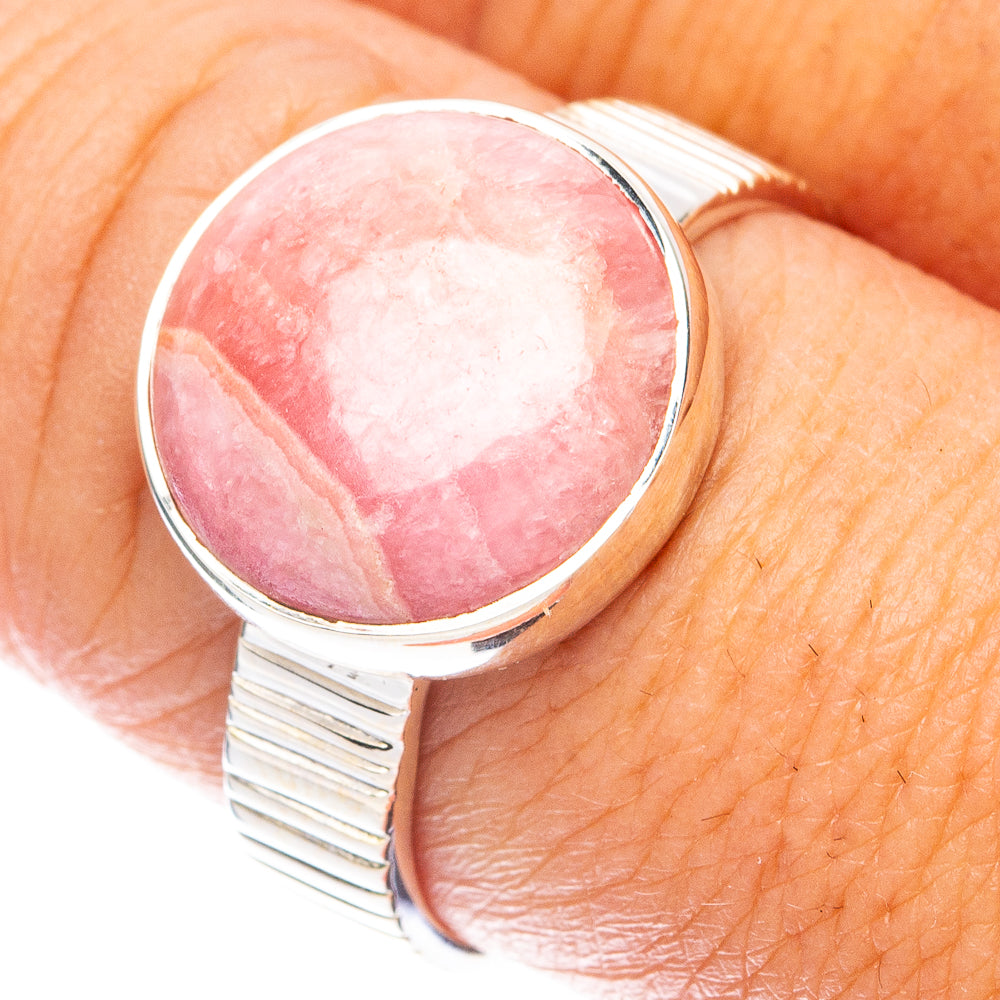 Premium Rhodochrosite Ring Size 8.75 (925 Sterling Silver) RING7697