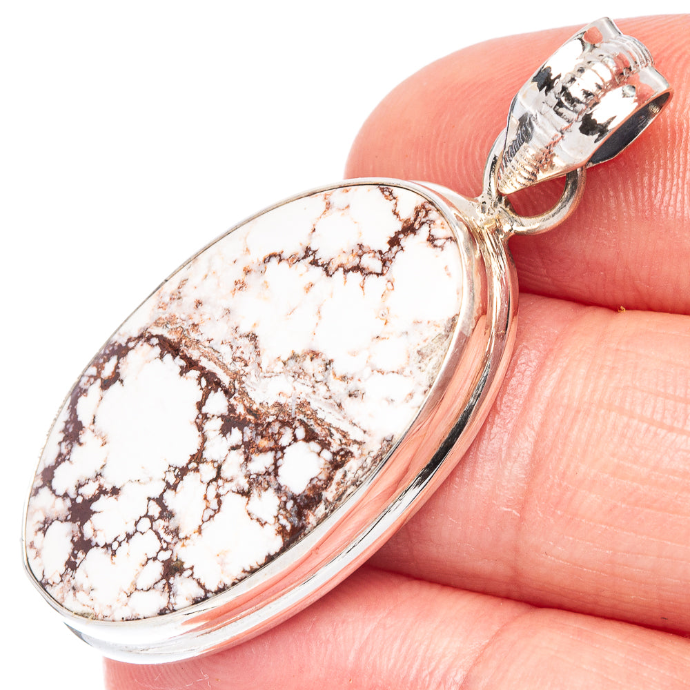 Wild Horse Jasper Pendant 1 5/8" (925 Sterling Silver) P44556