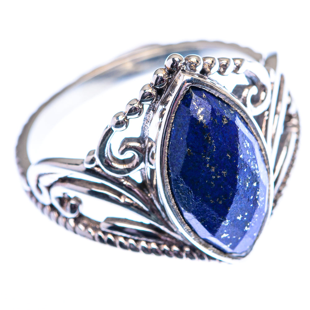 Lapis Lazuli 925 Sterling Silver Ring Size 10 (925 Sterling Silver) RING140275