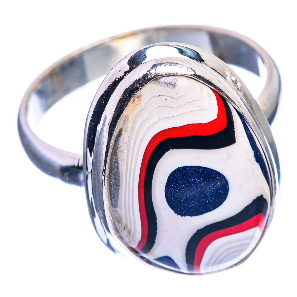 Fordite Ring Size 10.25 (925 Sterling Silver) R142427
