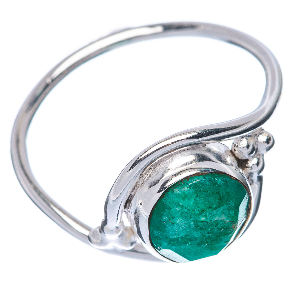 Emerald Dainty Ring Size 7 (925 Sterling Silver) R145855