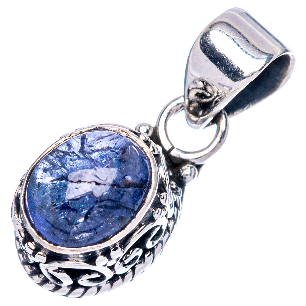Rare Tanzanite Pendants 7/8" (925 Sterling Silver) P42333