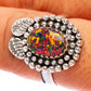 Synthetic Opal Ring Size 8 (925 Sterling Silver) R146273