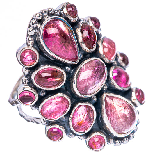 Signature Pink Tourmaline Ring Size 8 (925 Sterling Silver) R3539