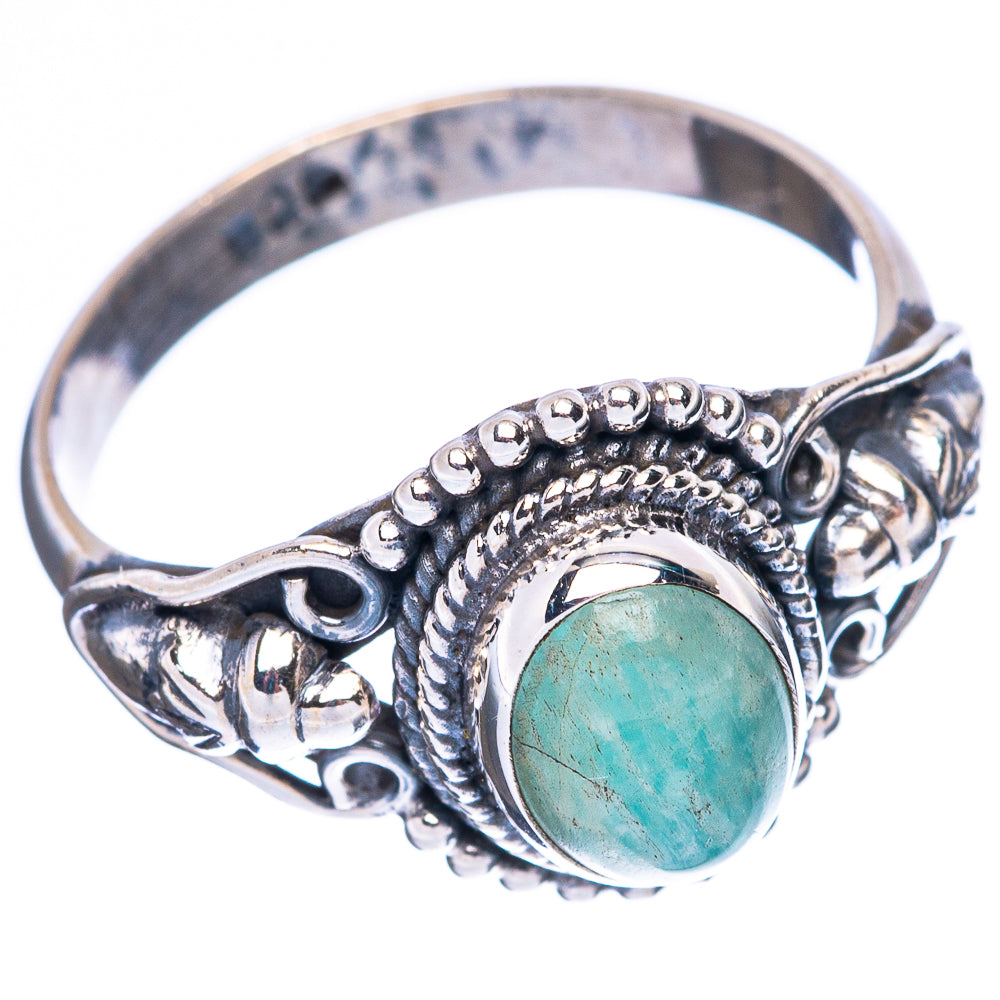 Aquamarine Dainty Ring Size 7 (925 Sterling Silver) R5101