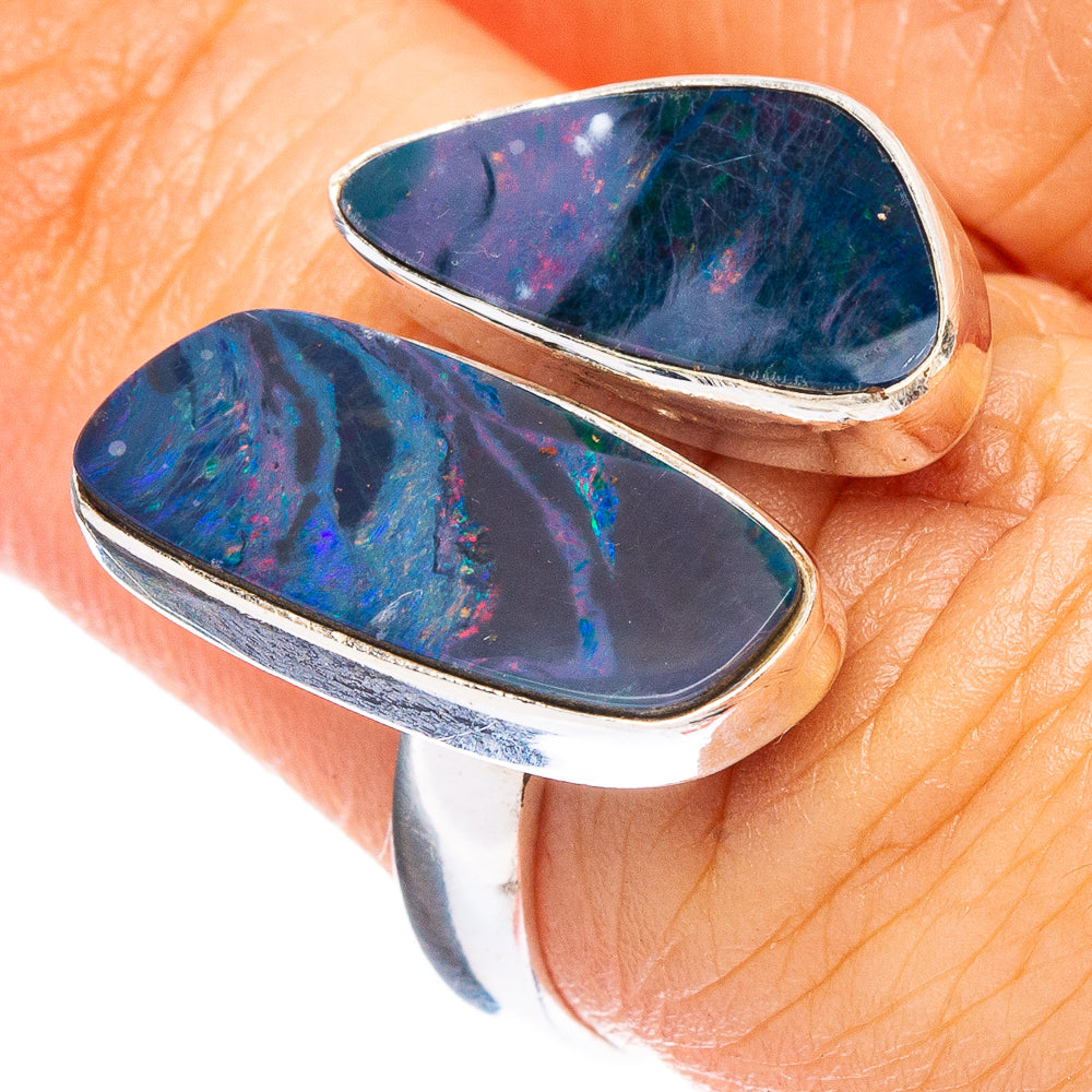 Rare Doublet Opal Ring Size 7 (925 Sterling Silver) R8000