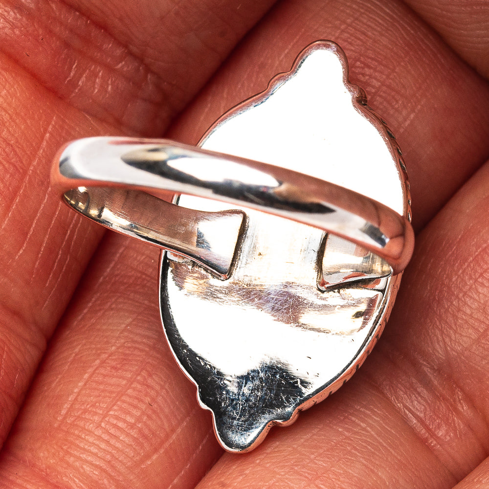 Pink Triplet Opal Ring Size 8.75 (.925 Sterling Silver)