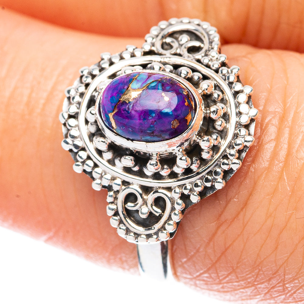 Purple Copper Composite Turquoise Jewelry