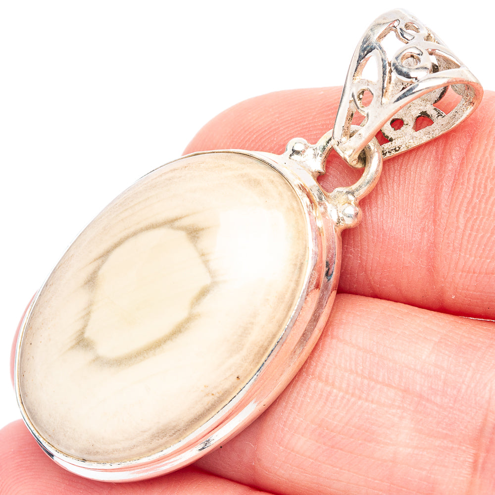 Imperial Jasper Pendant 1 5/8" (925 Sterling Silver) P44616